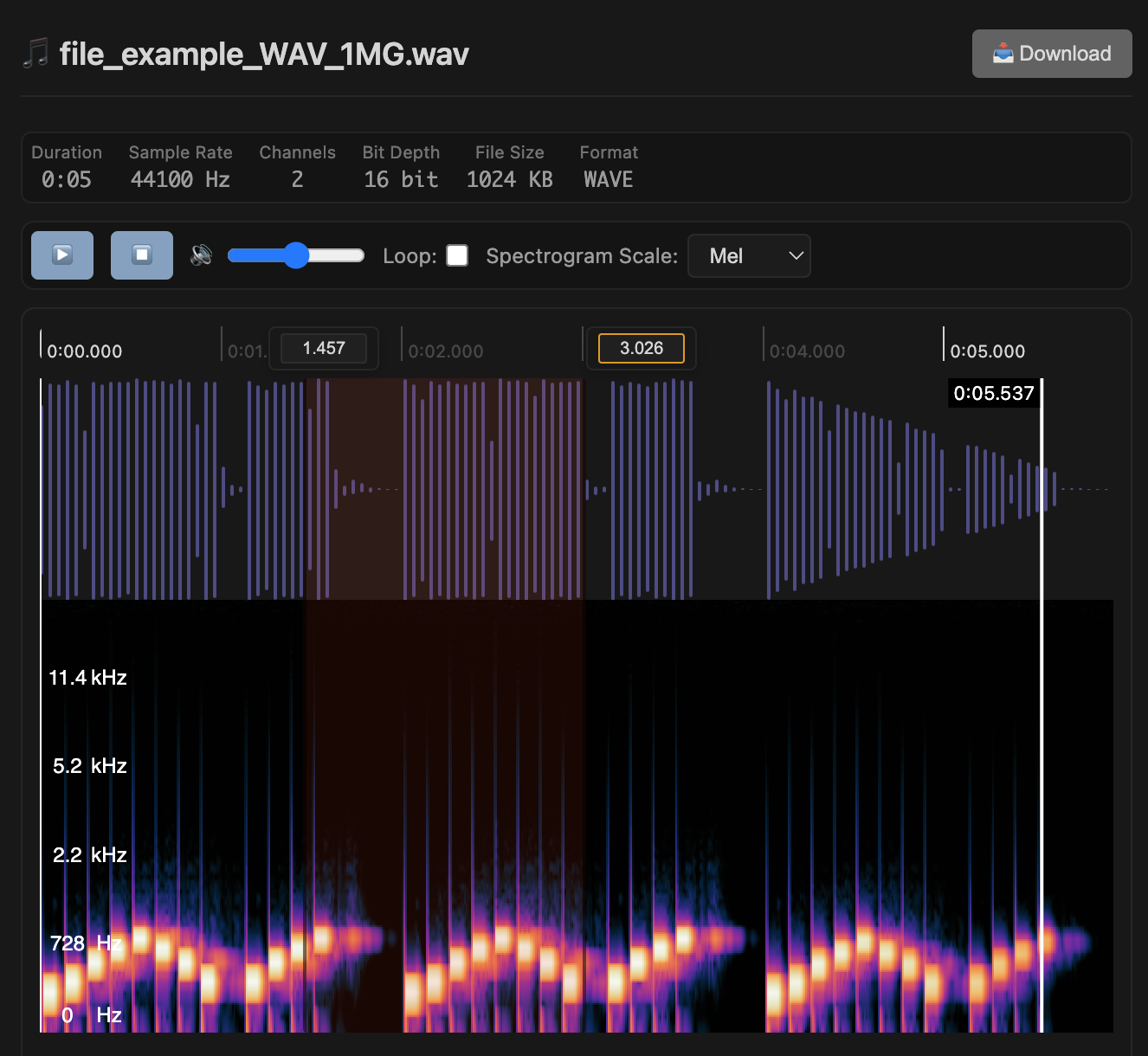 Screen showing Audio in VS Code / Cursor.